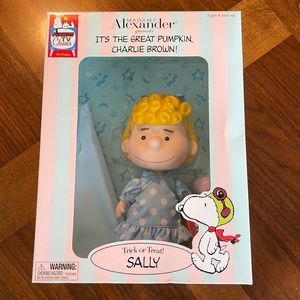 MADAME ALEXANDER "IT'S THE GREAT PUMPKIN, CHARLIE BROWN!" SALLY DOLL - ADORABLE!